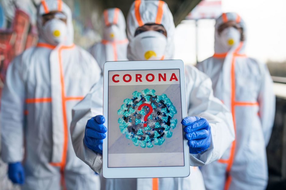 PSO įspėjo, kad naujasis koronavirusas gali niekada neišnykti (atnaujinta)