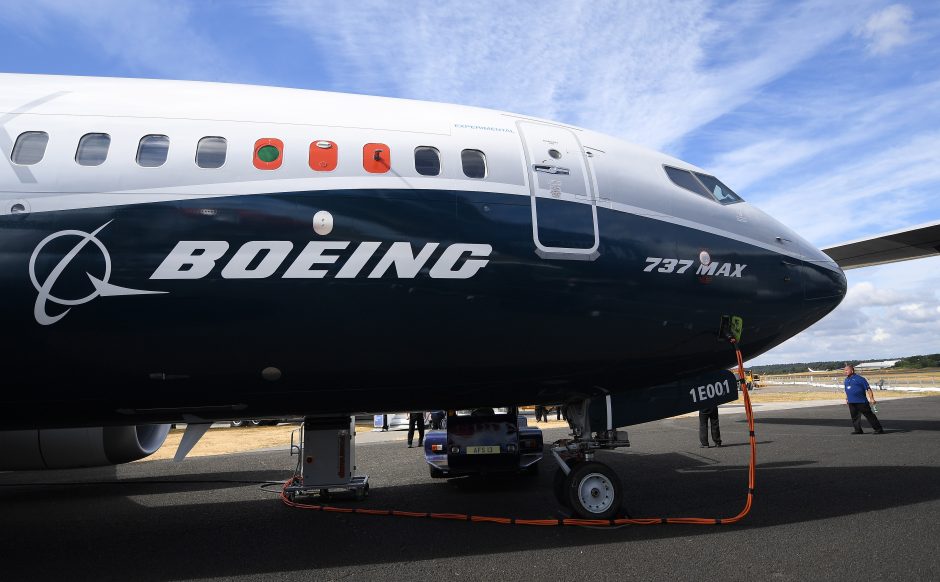 „Boeing“ pranešė apie atšauktus liūdnai pagarsėjusio lėktuvo „737 Max“ užsakymus