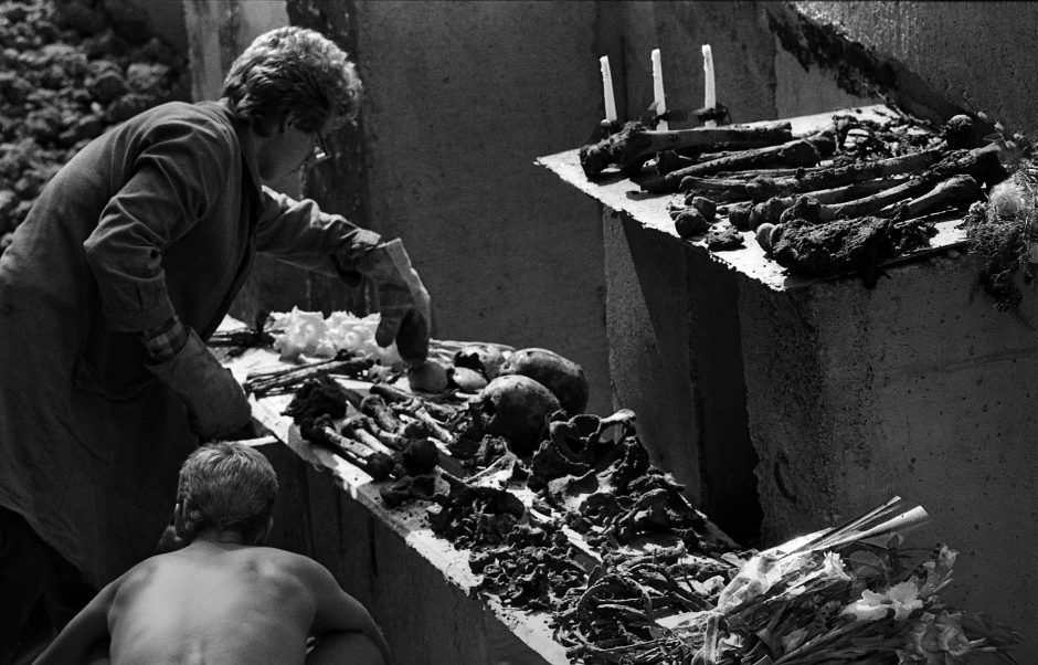 Partizanus palaidojo Panemunės šulinyje