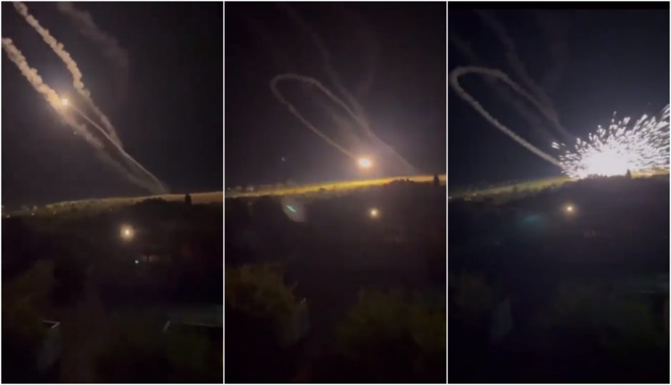 Nesiseka: okupantų raketa grįžo ir sprogo paleidimo vietoje (vaizdo įrašas)