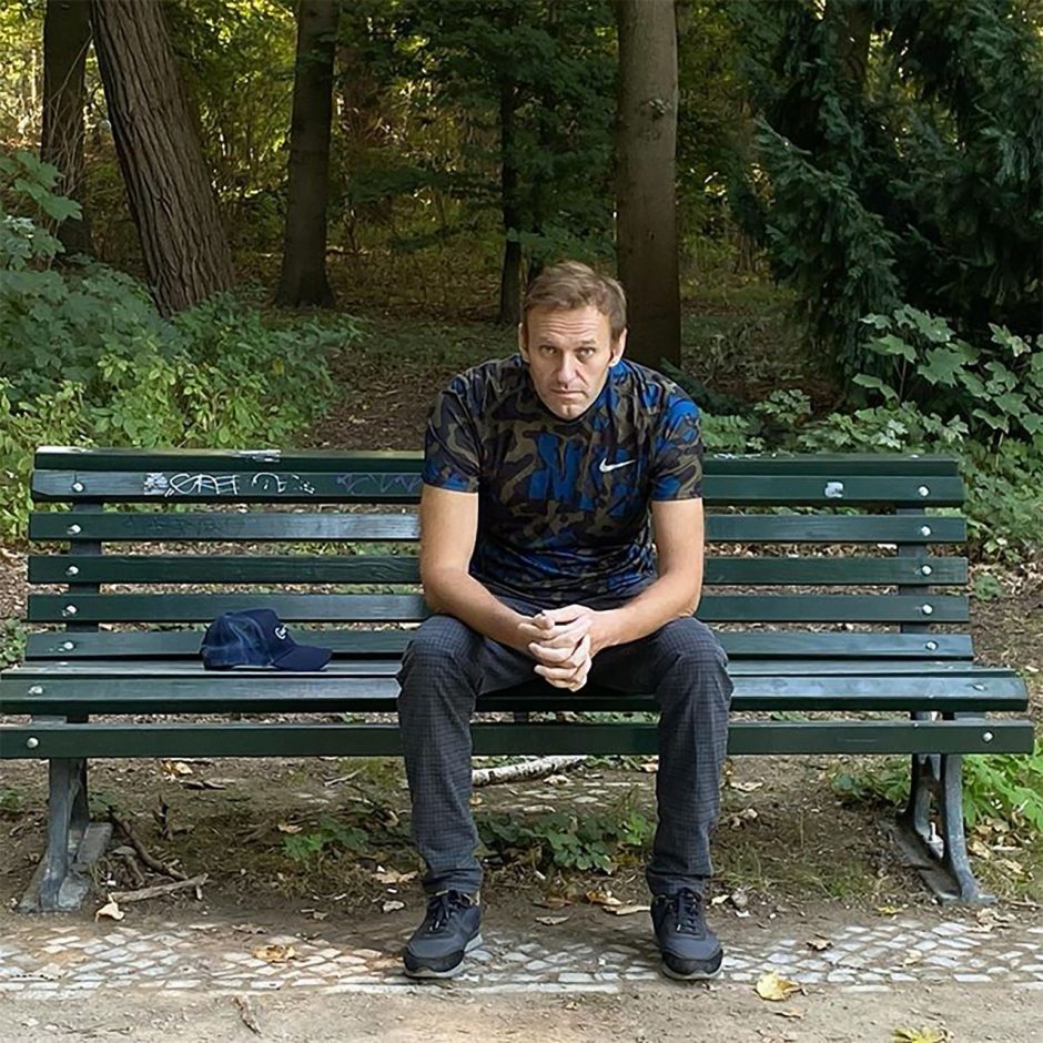 A. Navalnas: mano darbas – likti bebaimiu