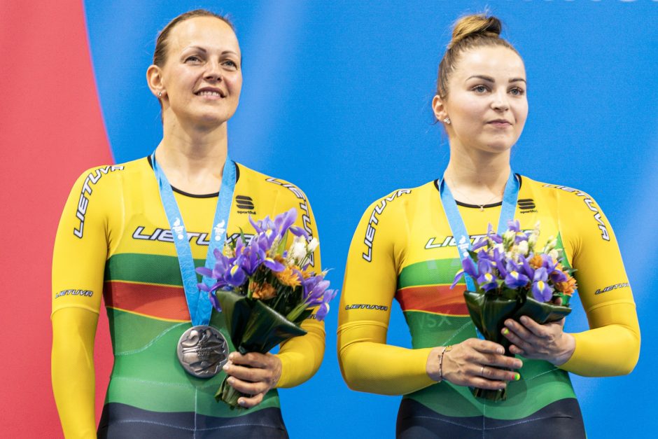 Nešti Lietuvos vėliavą patikėta Europos žaidynių čempionei