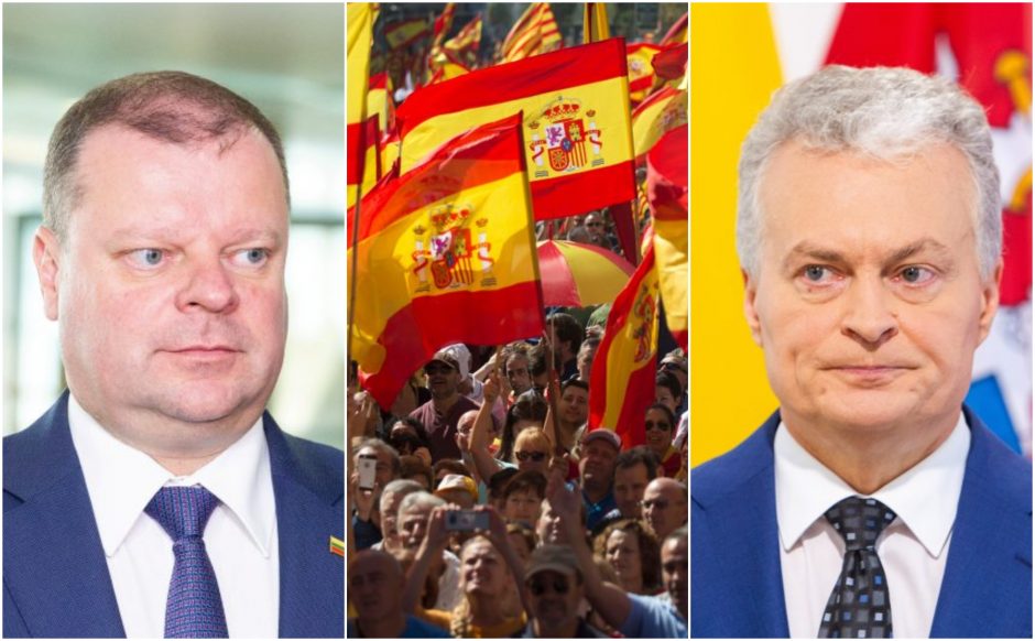 Šalies vadovai sveikina Ispaniją Valstybės dienos proga: mus vienija tvirti ryšiai