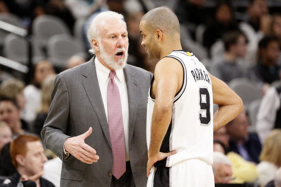 NBA arenose – istorinė „Spurs“ treneriui pergalė
