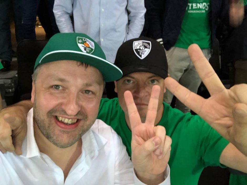 Su „Žalgirio“ kepurėle sėdėjęs A. Guoga: man ne gėda, juk tai – Lietuvos komanda