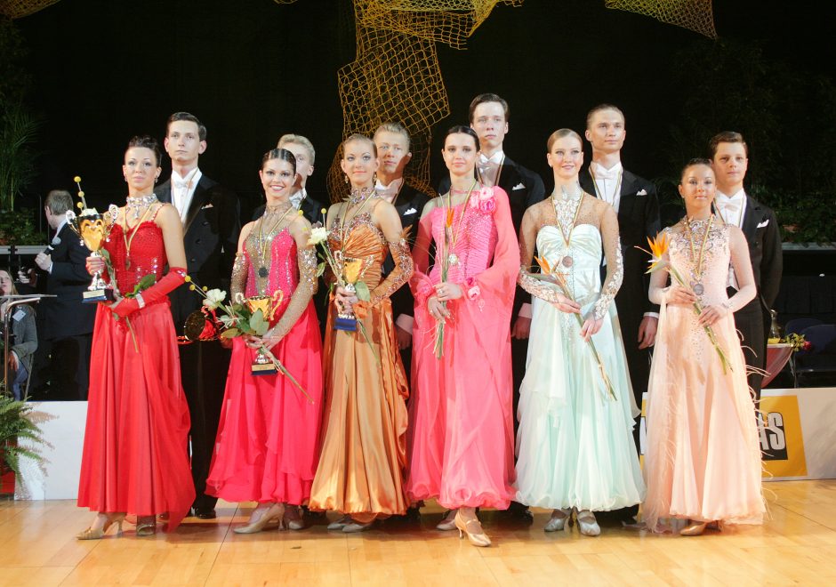 Lietuvos standartinių šokių čempionate Prienuose suksis pasaulinio lygio poros