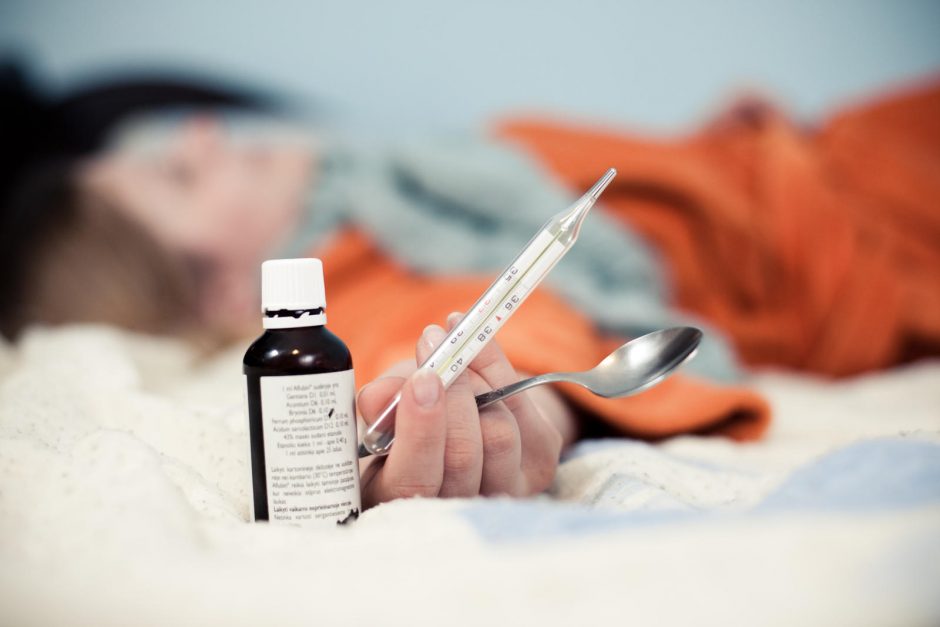 Klaipėdiečiai skundžiasi peršalimu, užfiksuoti ir du gripo atvejai 