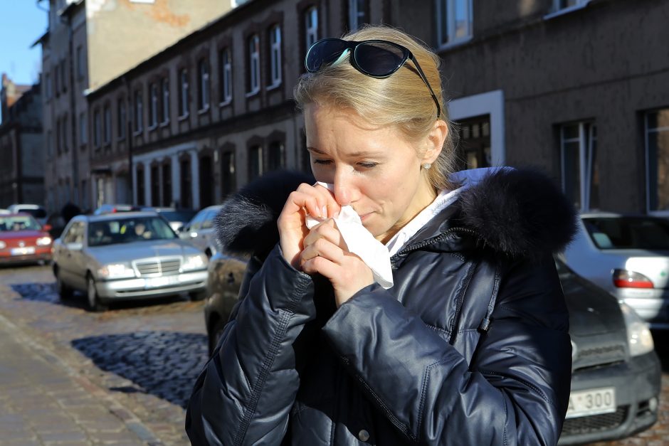 Gripas kamuoja vis mažiau gyventojų
