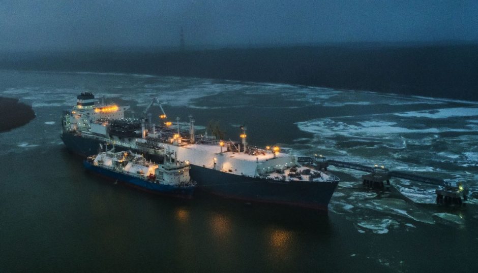 Klaipėdos uoste – dujų pildymo laivas