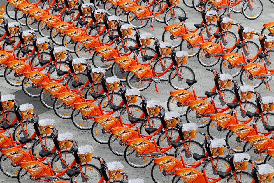 Oranžinių dviračių sezonas baigtas