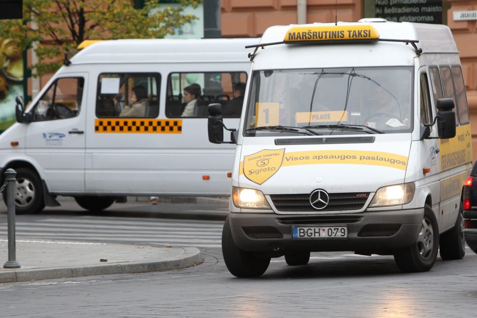 Sugrįžimas: mikroautobusai vėl Vilniaus gatvėse