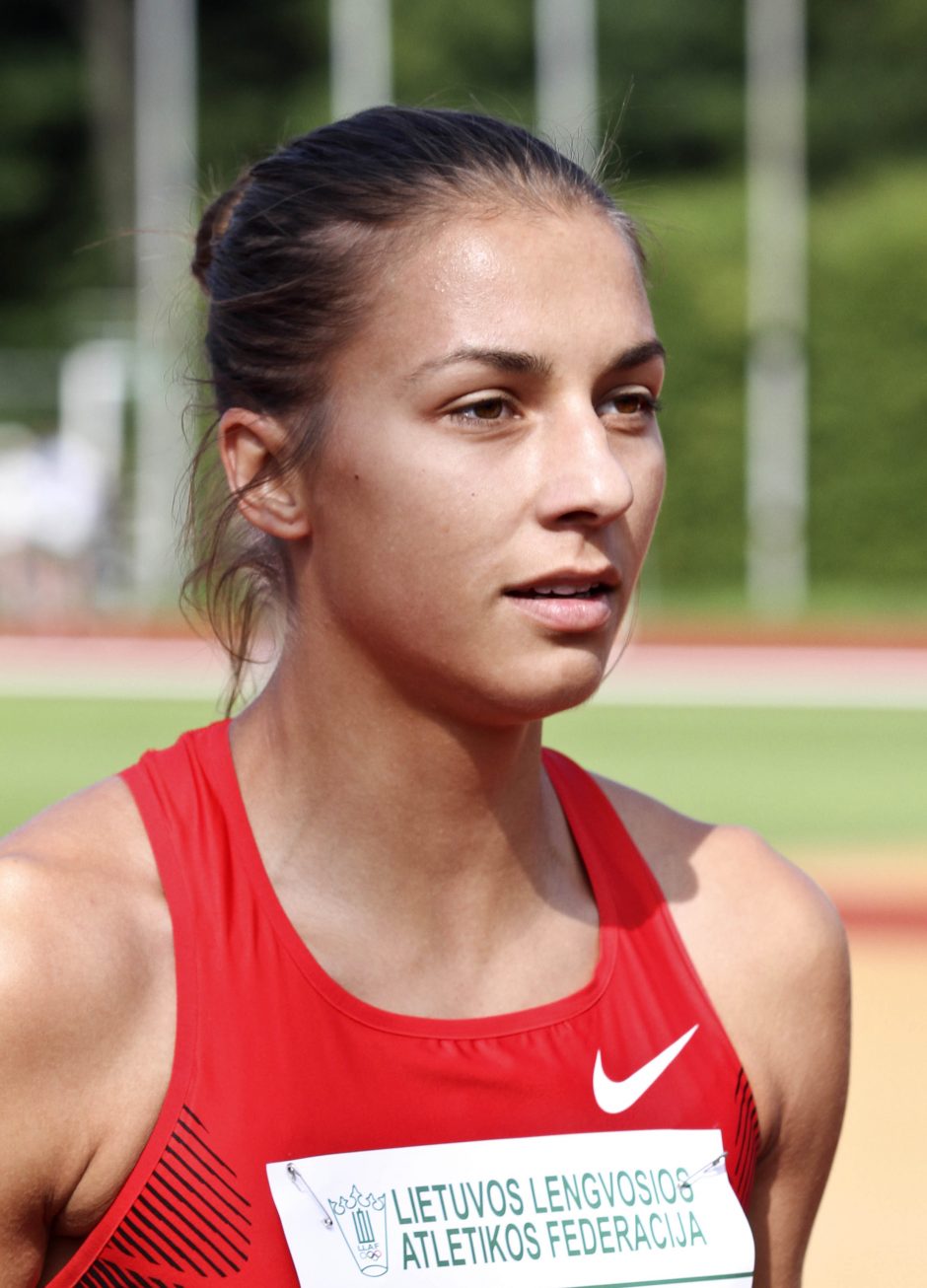 Bėgikė E. Balčiūnaitė liko per žingsnį nuo medalio