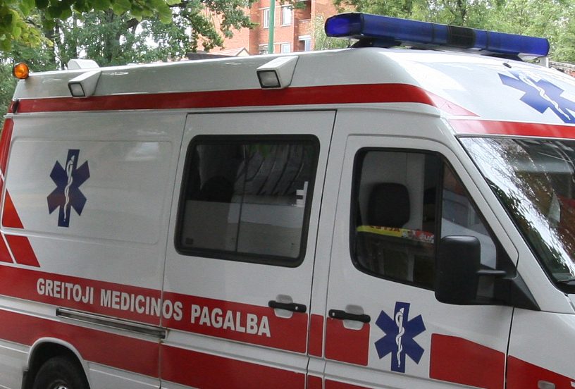 Sostinėje per avariją nukentėjo du Lenkijos piliečiai