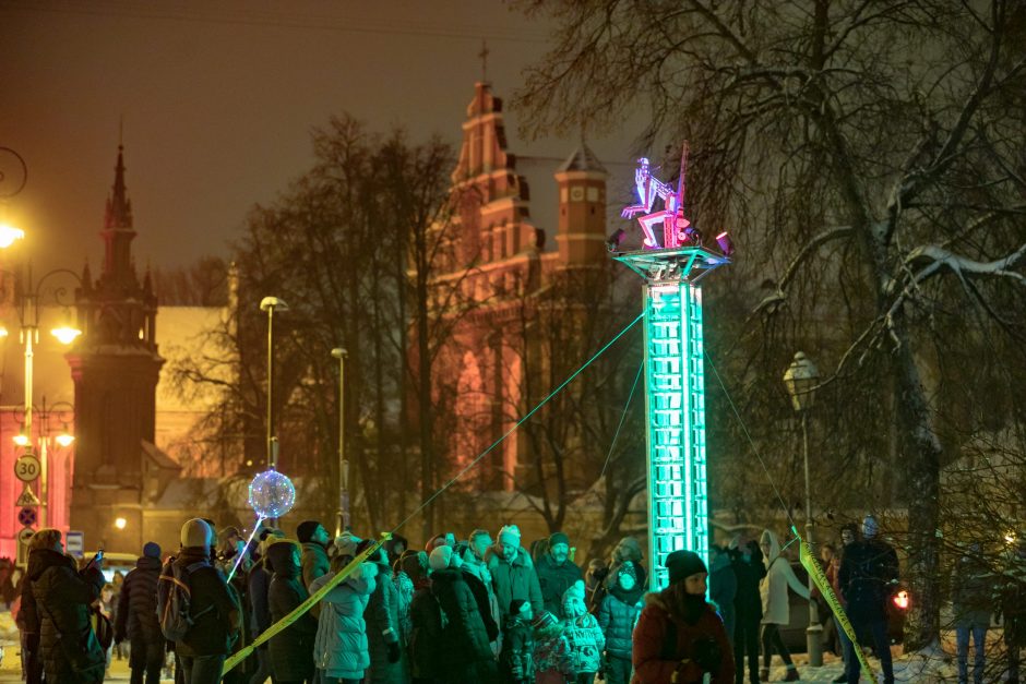 Pirmajame Vilniaus šviesų festivalyje – per 130 tūkst. lankytojų
