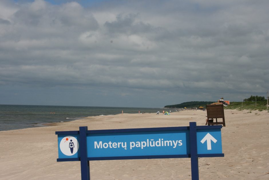 Lygių galimybių kontrolierė: Klaipėdos paplūdimių išdėstymas diskriminuoja vyrus