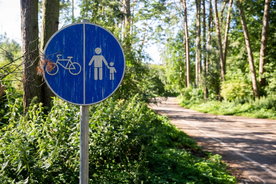 Rekonstruojant taką Kuršių nerijoje, dviratininkams laikinai draudžiama keliauti į Neringą