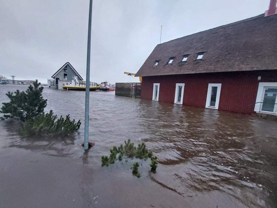 Drevernoje – vėl potvynis: į žvejų miestelį plūsta egzotikos mėgėjai
