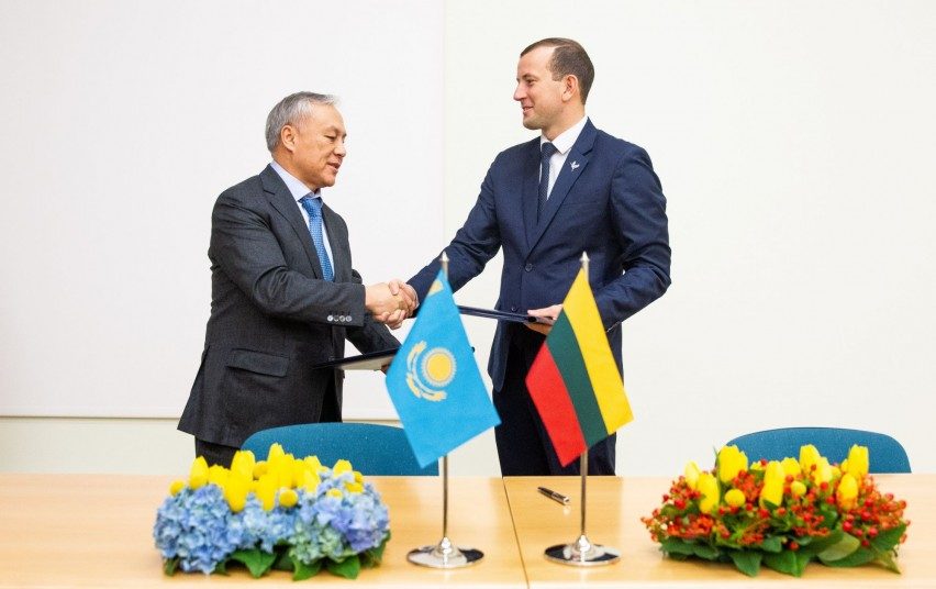 Lietuva ir Kazachstanas stiprina ekonominį bendradarbiavimą