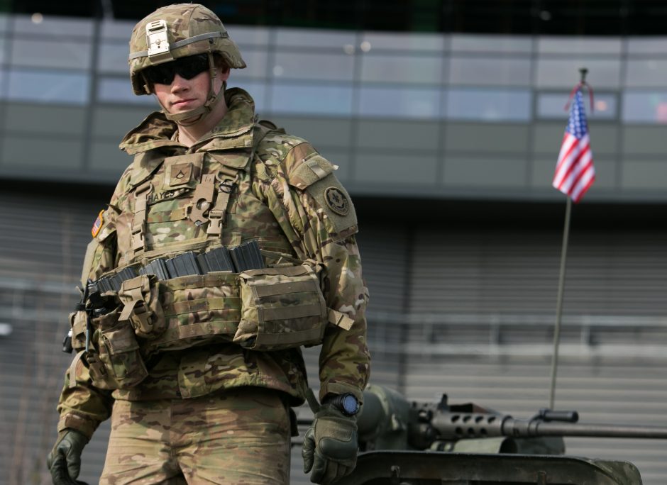 Melagingos informacijos kampanija siekta diskredituoti JAV pajėgas Europoje