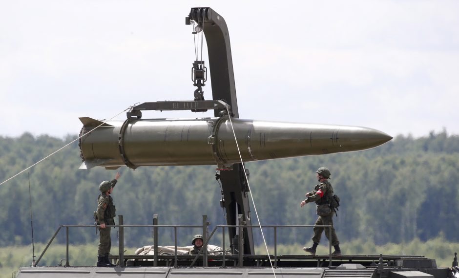 Rusija apie Kaliningrade dislokuojamas raketas: neprivalome informuoti NATO