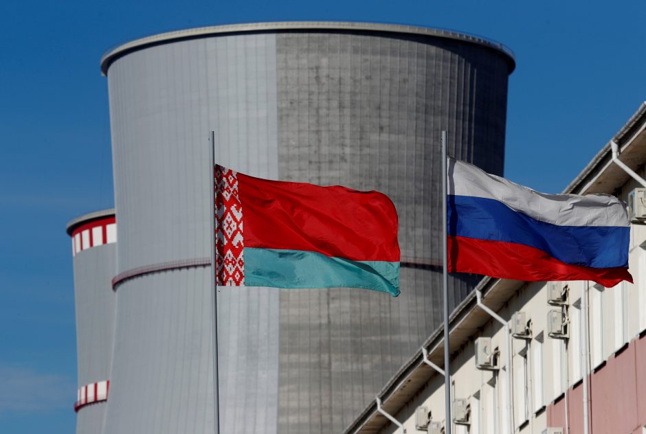 Minskas: Astravo AE baigta 98 proc. pirmojo reaktoriaus įrengimo darbų