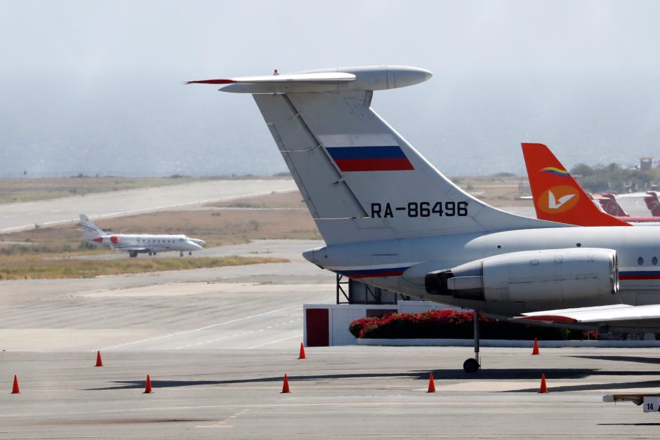 Venesueloje pastebėtas Rusijos lėktuvas: Maskva dislokavo karius?