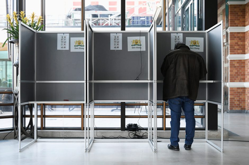 Olandijoje prasidėjęs balsavimas atveria EP rinkimų maratoną