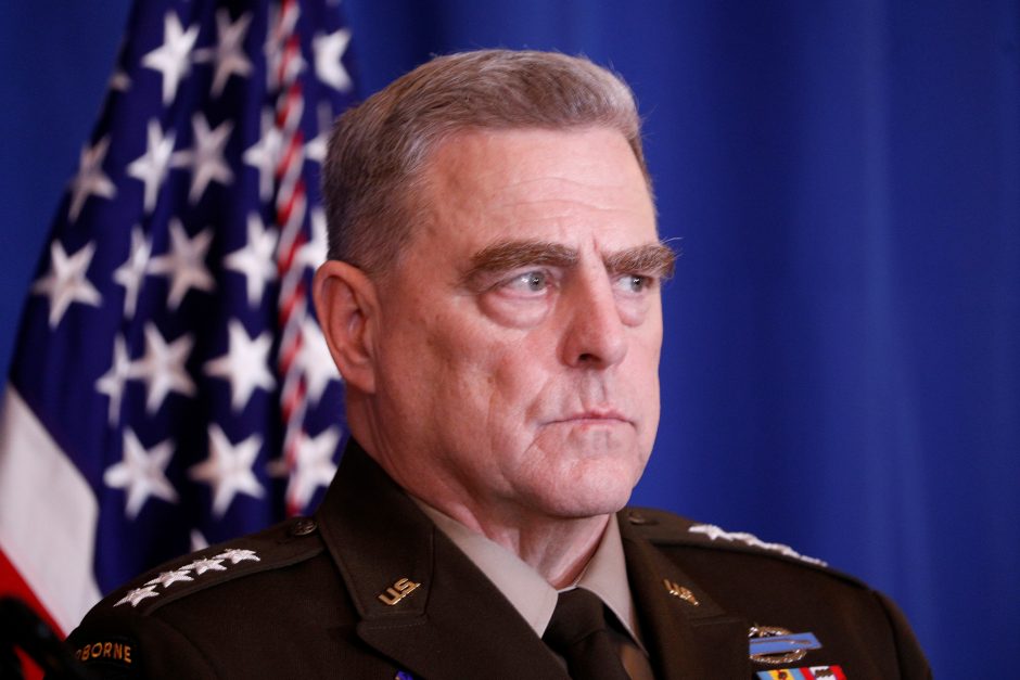 JAV generolas: laiškas apie pajėgų pasitraukimą iš Irako buvo klaida
