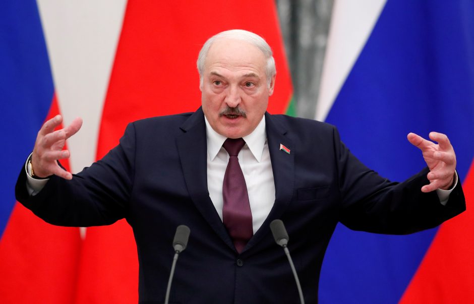 A. Lukašenka pripažįsta Ukrainos Krymo pusiasalį kaip Rusijos