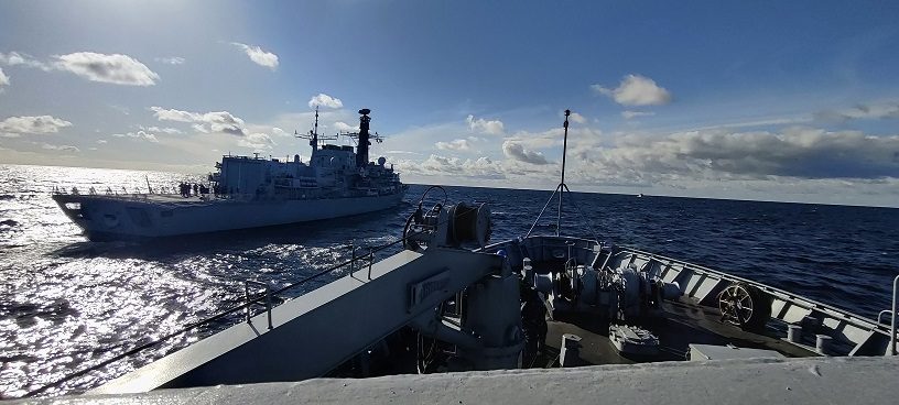 Karinės jūrų pajėgos dalyvauja mokymuose Baltijos jūroje