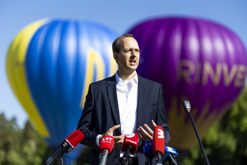 M. Skuodis: srydžiai karšto oro balionais virš oro uostų bus ribojami