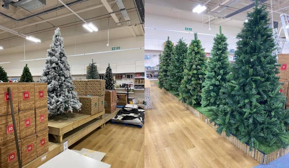 Gyventojai neslepia pasipiktinimo: prekybos centruose jau pasirodė kalėdinės eglutės
