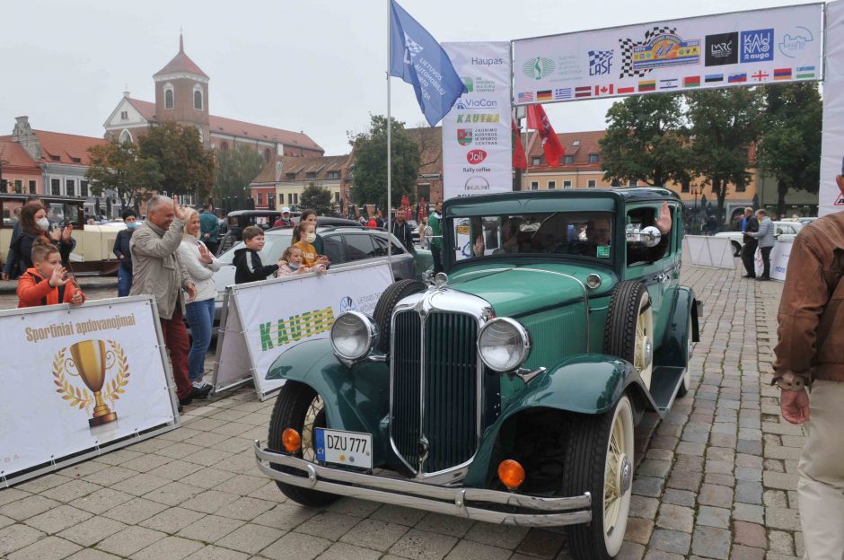 „Kauno rudens“ ralyje – ir prieš pusę amžiaus gimusi legenda