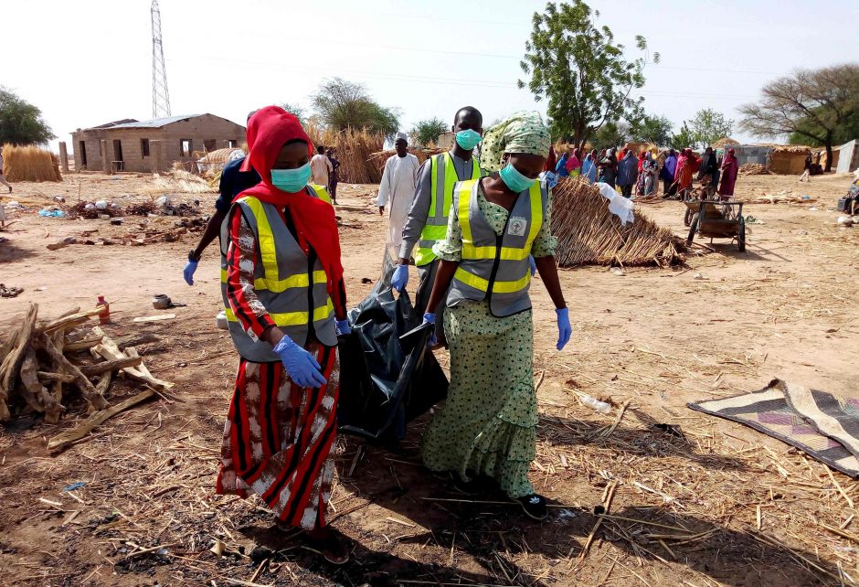 Nigerijoje dviejų išpuolių aukomis tapo mažiausiai 40 žmonių