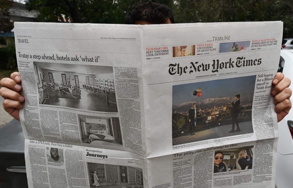 „The New York Times“ atsisako politinių karikatūrų