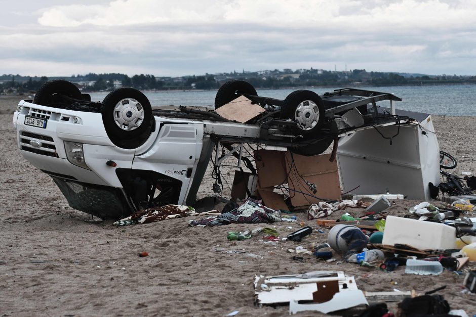 Graikiją užklupo tornadai ir galingos audros – žuvo septyni turistai