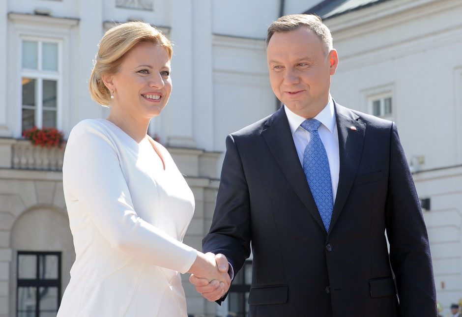 Slovakijos prezidentė ragina regioną siekti ES tikslų