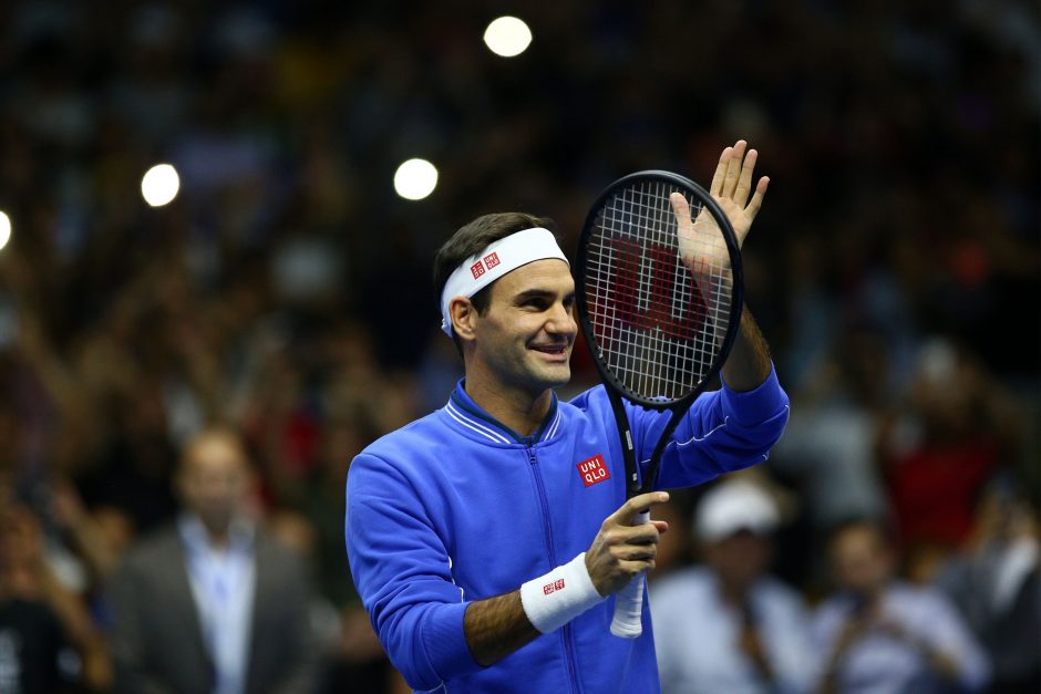 Šveicarijos teniso legenda R. Federeris: nematau priežasčių sustoti