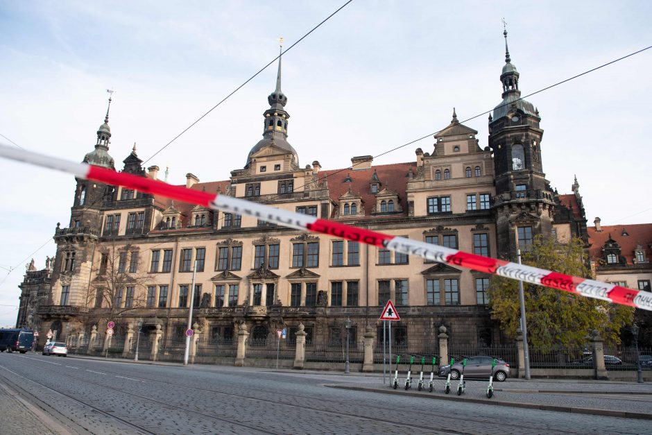Dresdeno brangenybių vagystė: pėdsakai veda į Rytų Europą?
