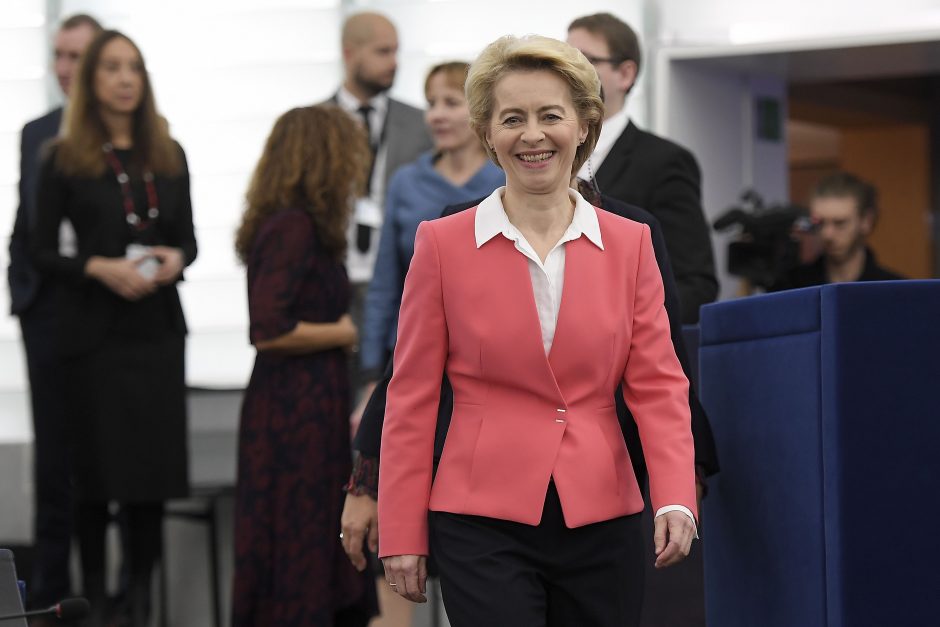 U. von der Leyen žada ES transformaciją