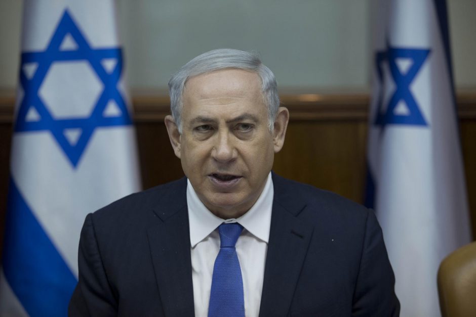 B. Netanyahu žada aneksuoti Vakarų Kranto Jordano slėnį, jei bus perrinktas premjeru
