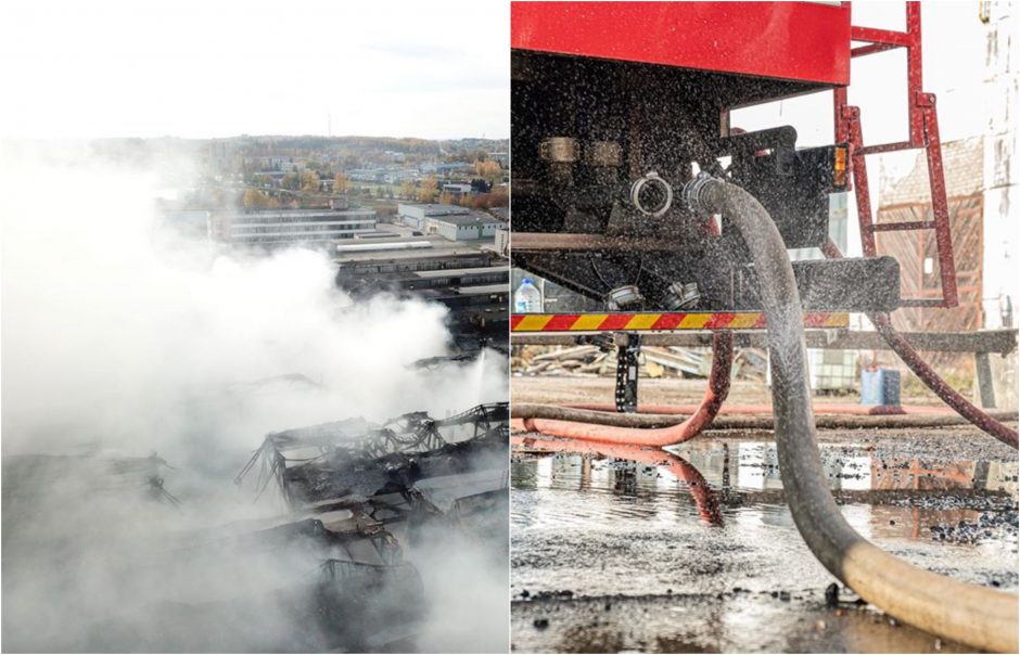 Priešgaisrinės apsaugos ir gelbėjimo departamentas pratęsė tyrimą dėl gaisro Alytuje