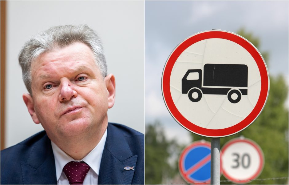 J. Narkevičius apie kelio ženklų dizaino keitimą: būtina atsižvelgti į ES schemas