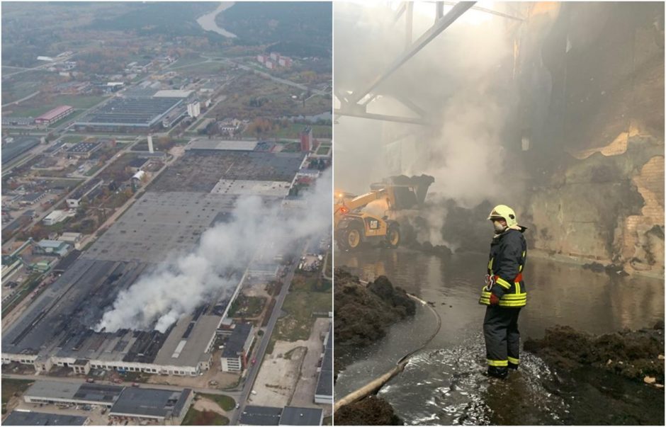 Dėl gaisro Alytuje neveikiančios įmonės gali kreiptis pažymų