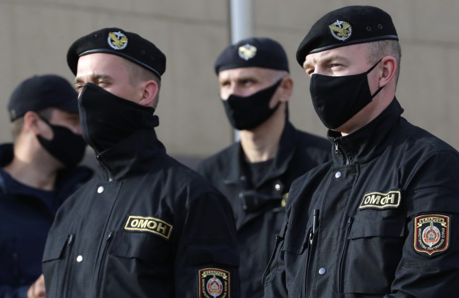 Netoli Minsko sulaikyti 32 rusai kovotojai
