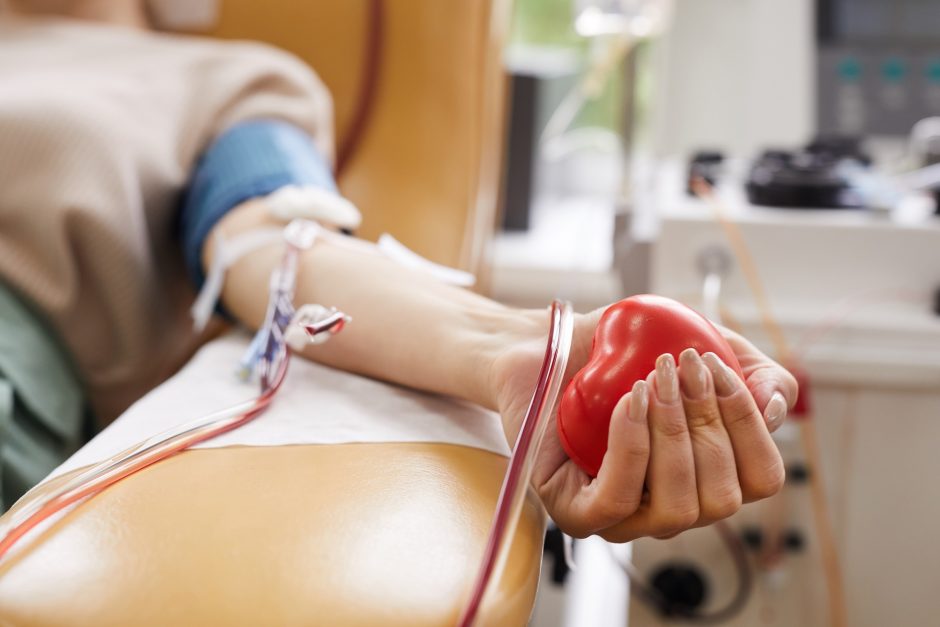 Santaros klinikose išseko II grupės kraujo atsargos: kviečiami donorai