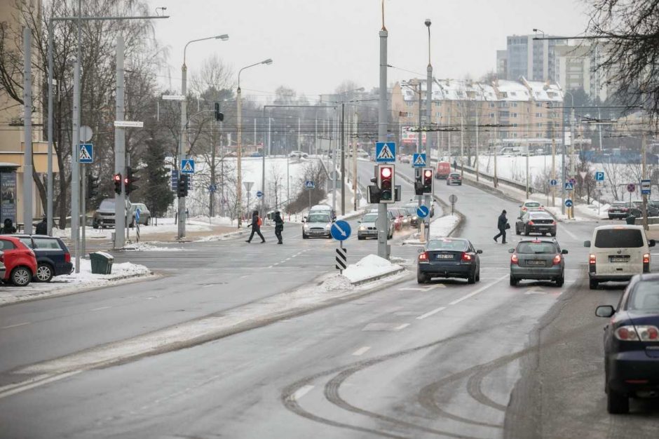 Viena judriausių Vilniaus sankryžų taps saugesnė