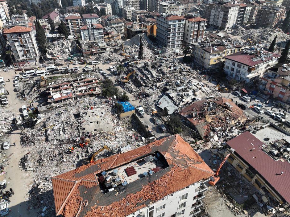 Olimpinis judėjimas skiria milijoną dolerių žemės drebėjimo aukoms Turkijoje ir Sirijoje