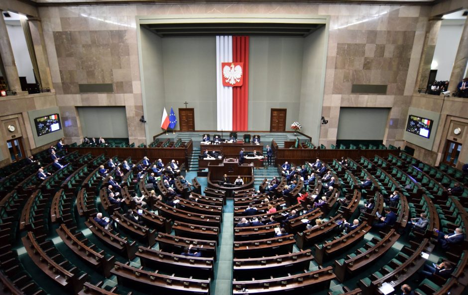 Lenkijos Senato vadovas įspėjo dėl „Polexito“