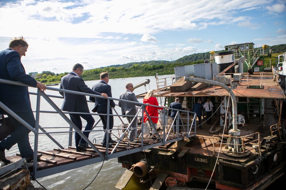 Nemuno kelio atkūrimas: laivu nuo Baltarusijos iki pajūrio